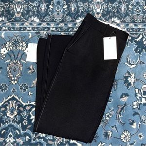 M.M. Lafleur Abbott Trousers in Tuxedo Black - Size 8 - NWT